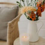 Harmony (pure essential oils of sweet orange, ylang ylang and rose geranium) Large 50 Hour Pure Soy Candle - 100% pure essential oils