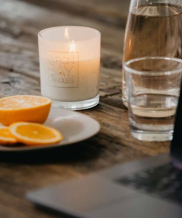 Sunset Ambience - Large 50 Hour Pure Soy Candle - 100% pure essential oils