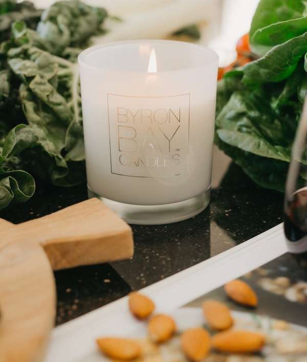 Enrich (pure essential oils infusion of lavender, patchouli and grapefruit) Large 50 Hour Pure Soy Candle