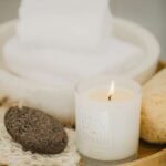 Enrich (pure essential oils infusion of lavender, patchouli and grapefruit) Large 50 Hour Pure Soy Candle