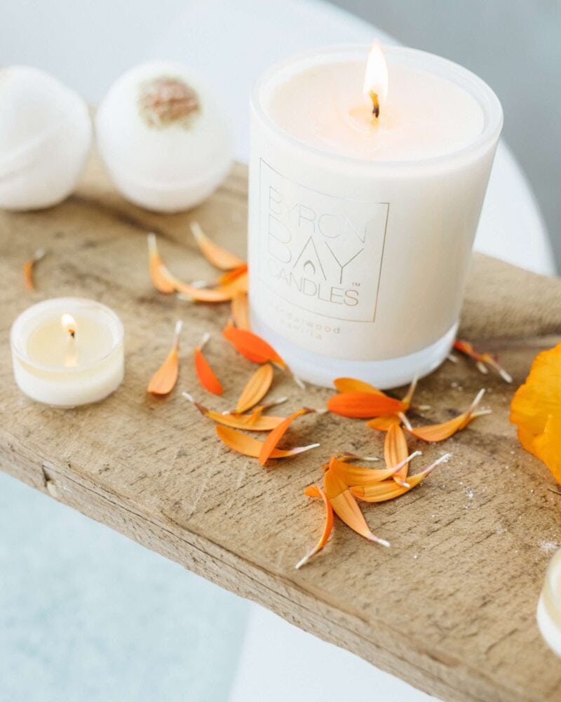 Lotus Flower - Large 50 Hour Pure Soy Candle
