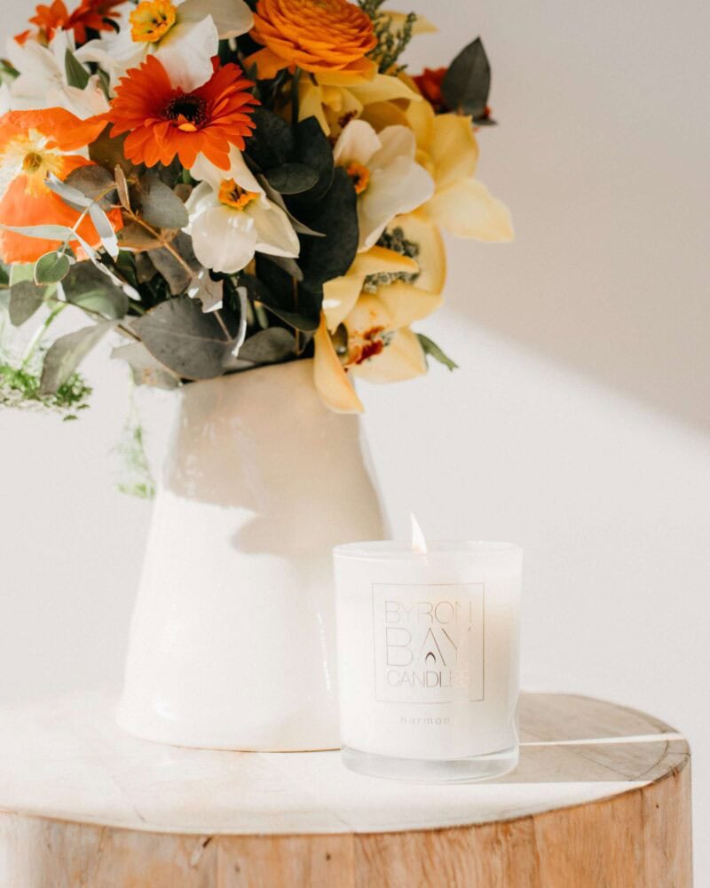Festivity (cinnamon and sweet orange) Large 50 Hour Pure Soy Candle - 100% pure essential oils
