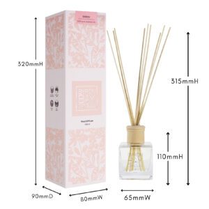 Enrich reed diffuser with measurements