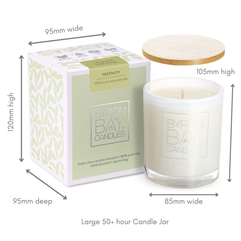 Festivity 50 hour candle measurements