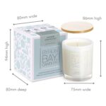 Japanese Honeysuckle 30 hour candle measurements Japanese Honeysuckle 30 hour candle measurements