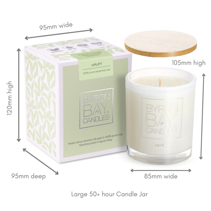 Uplift 50 hour candle measurements