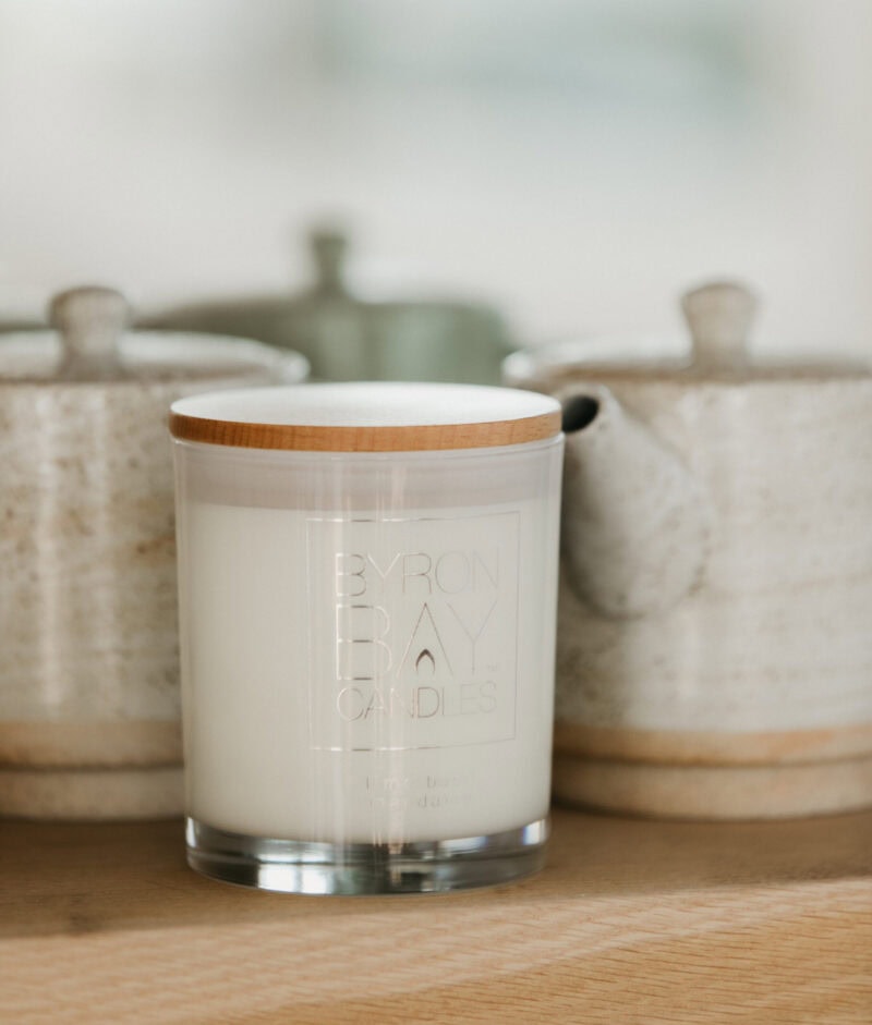 Lemongrass & Patchouli Essential oils Large 50 hour Candle
