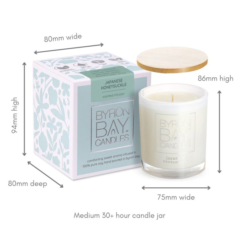 JH 30hr candle measurements JH 30hr candle measurements