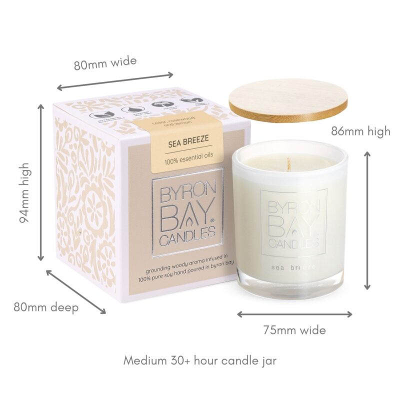 SB 30hr candle measurements SB 30hr candle measurements