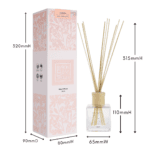 Awaken reed diffuser with measurements