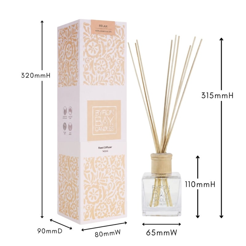 Reed-diffuser-dimensions-Byron-Bay-Candles - Relax reed diffuser with measurements Reed-diffuser-dimensions-Byron-Bay-Candles - Relax reed diffuser with measurements